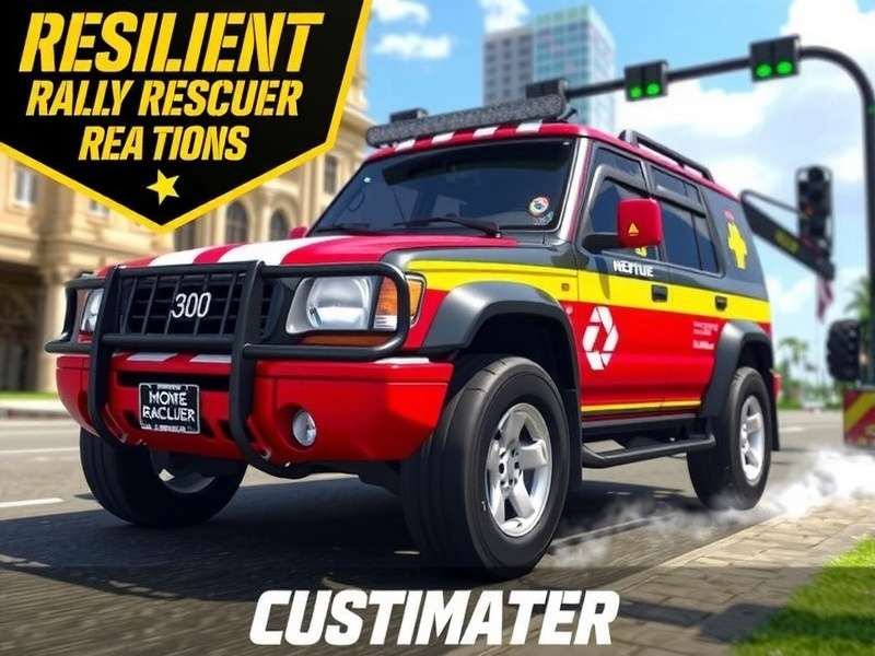 Customize Your Rescue Rig in Resilient Rally Rescuer Rescue Vehicle Customization